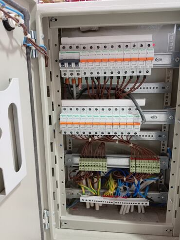 elektrik tənzimləyicisi: Daxili tənzimləyici və qoruyuculara malik, qapısında rəngli siqnal