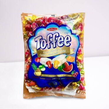 Продукты питания: Жевательные конфеты Toffee - это мягкие жевательные конфетки с жидкой