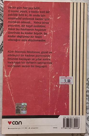 mantolar: Sabahattin Əlinin "Kürk Mantolu Madonna" əsərinin 8-ci nəşri olan bu — 2