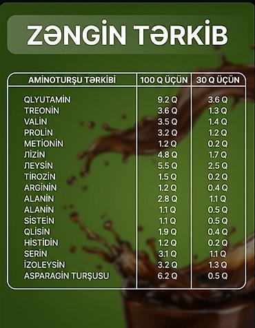 Protein: Protein Çəki: 500 - 750 g, Yeni — 3