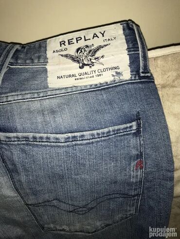 Farmerke: Original Replay farmerice 32/33 U odlicnom stanju Made in Italy Mere — 4