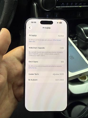 ipad pro 2: IPhone 17 Pro, 256 GB, Göy, Face ID, Simsiz şarj, Sənədlərlə — 3