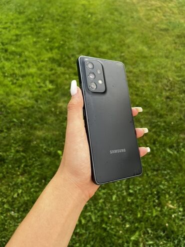 пова 6 про 5g: Samsung Galaxy A53 5G, Колдонулган, 128 ГБ, түсү - Кара