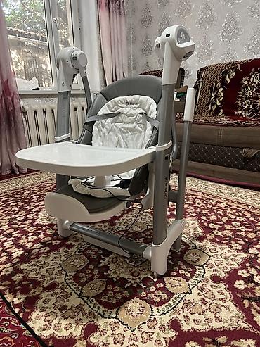 автолюлька heyner: Детский стульчик для кормления/качели 2-в-1. С коробкой, в идеальном — 1