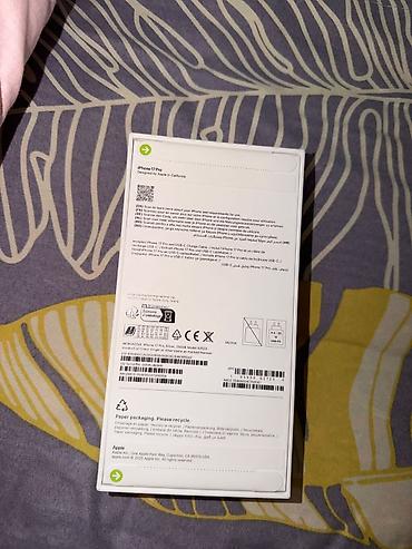 доке кж ватсап номер: IPhone 17 Pro, Жаңы, 256 ГБ, Ак, Куту — 1