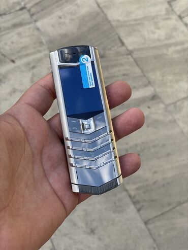 Мобильные телефоны и аксессуары - Азербайджан: Vertu Xrom Silver
Tək nömrə
Orginalla birəbir