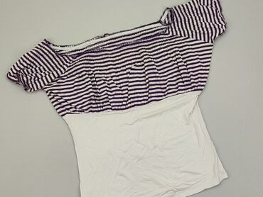 białe bluzki wiązane w pasie: Bluzka Damska, M, stan - Dobry