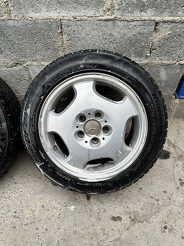 Шиналар жана дисктер: Куйма Дисктер R 16 Mercedes-Benz, Комплект, тешиктери - 5, Колдонулган — 2