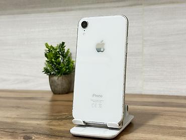 IPhone Xr, Б/у, 64 ГБ, Белый, 100 %