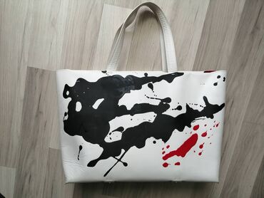 Furla VERTIGO Painted Tote bag Limited καλή κατάσταση: ίχνη χρήσης