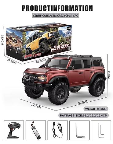 gestalt excalibur: Радиоуправляемый внедорожник 1:10 «Wilderness» (RTR) - Масштаб — 3