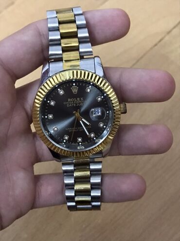 Qol saatları: Qol saatı, Rolex, rəng - Qızılı