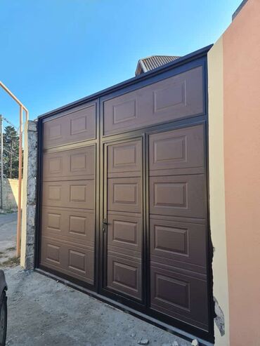 Həyət darvazaları: Avtomatik darvazala, qaraj qapıları, jalüz qapılar, sənaye qapıları — 9