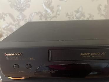 dvd ram: Видеомагнитофон Panasonic NV-SD205 (Super Drive AI), кассеты — 2