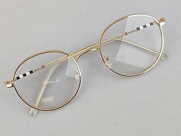Okulary: Okulary, Przezroczyste, Okrągłe kształt, stan - Bardzo dobry — 1
