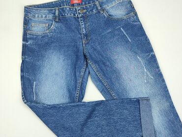t shirty damskie niebieski: Jeans, XL (EU 42), condition - Very good