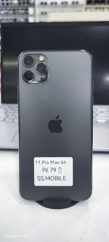 iphone 8 kamera: IPhone 11 Pro Max, 64 GB, Matte Midnight Green, Face ID