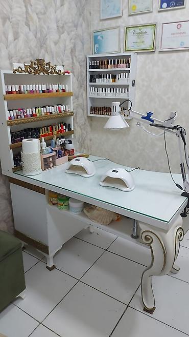 dekor masa: Manikur stolu və makiyaj şkafı satılır Xüsusi yığılmayıb, çox möhkəm — 4
