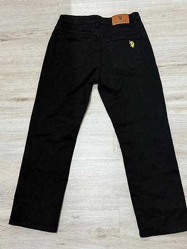 Джинсы: Мужские джинсы, L, XL, Us Polo Assn, Б/у, цвет - Черный, Самовывоз, Платная доставка — 2