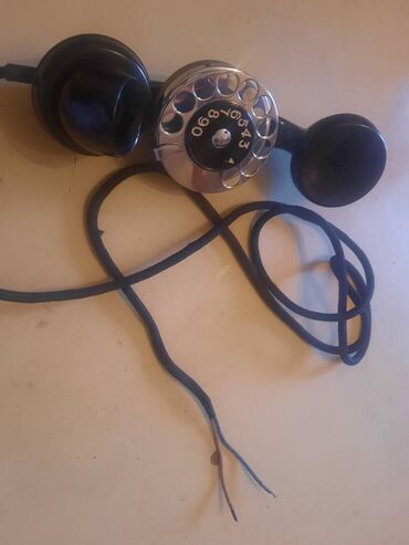 Ostali antikviteti: Stara retro ispitna telefonska/bakelitna slusalica - VINTAGE Nepoznato — 7