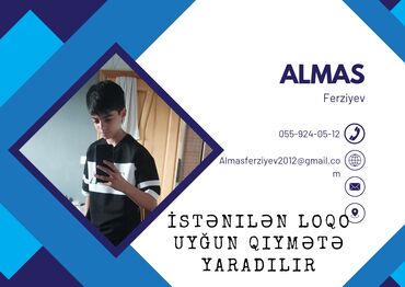 .uyğun qiymətə loqo yaradılır
