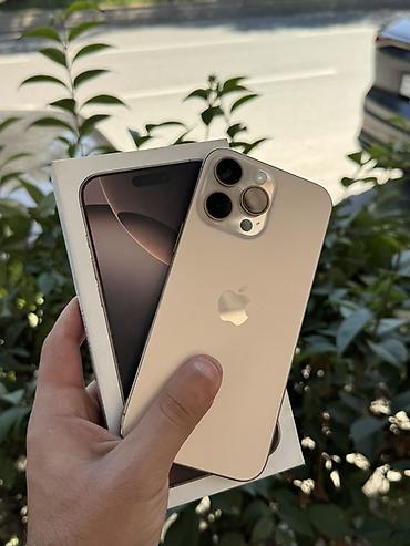 iphone 12 pro 512: IPhone 16 Pro Max, 512 GB, Qızılı, Face ID — 4