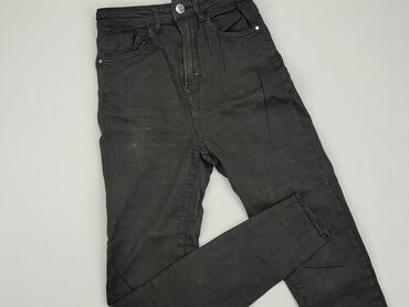 Trousers: Jeans, Stradivarius, XS (EU 34), condition - Good