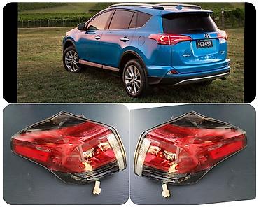 Задние фонари (левый и правый) для Toyota RAV4 IV (рестайлинг)