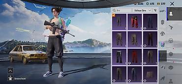 personaj geyim: PUBG Mobile hesabı üçün zəngin inventarlı oyun profili. Hesabda — 7