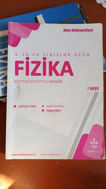 riyaziyyat test toplusu 1 ci hisse pdf yukle: Fizika fənni üzrə 6-10-cu siniflər üçün nəzərdə tutulmuş