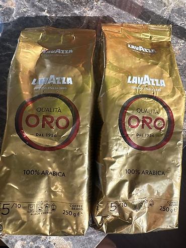 кофе капсула: Кофе в зёрнах Lavazza Qualità Oro, 100% арабика. - Обжарка: средняя — 1