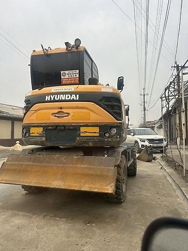 ручной кран: Экскаватор, Hyundai, 2016 г., Колесный — 2