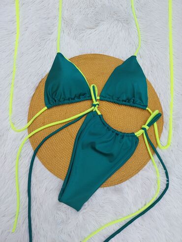 Kupaći kostimi: S (EU 36), Likra, Jednobojni, bоја - Crvena — 9