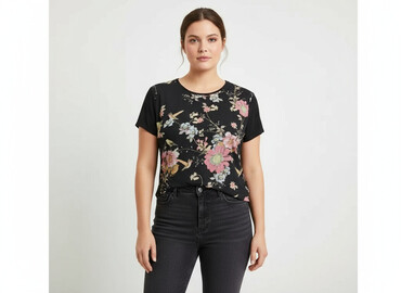 koszulki z wilkiem damskie: GREY WOLF, T-shirt damski, rozmiar XL