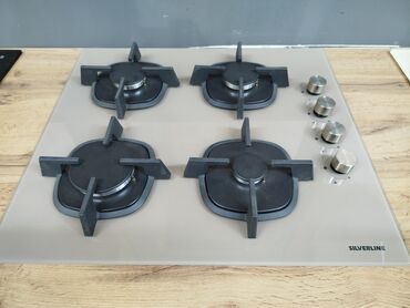 kuxna mebeli ucun qaz: Плита Silverline, Газовая, Встраиваемая, 4 конфорки