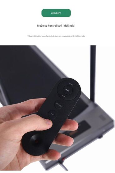 Trake za trčanje: Traka za hodanje/trčanje za kuću i kancelariju – kompaktna i tanka — 9