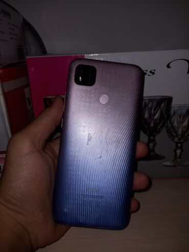 aoc монитор: Redmi, Redmi 9C, Колдонулган, 128 ГБ, түсү - Кызгылт көк, 2 SIM