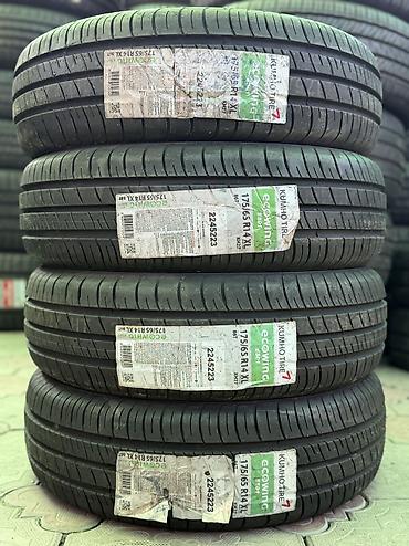 175 65 14 лета: 175/65/14 4 шт комплект Новый фирма Kumho Корея год 2020 боковой — 1