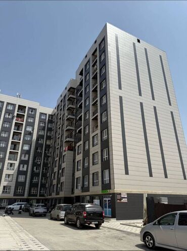 номера в иссык куле: 2 комнаты, 52 м², Элитка, 7 этаж, ПСО (под самоотделку)