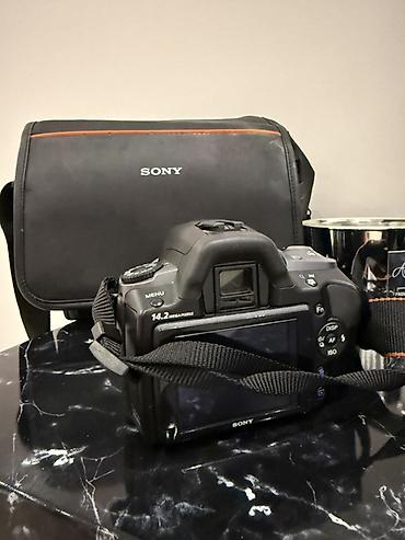 sony linza: Sony Alpha DSLR-A380 fotoaparat dəsti - Model: Sony DSLR-A380 (Alpha — 2