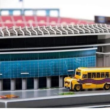 Ostale igračke: 3D Puzzle stadion FK Barselona Nou camp3000 din 3D slagalica — 6