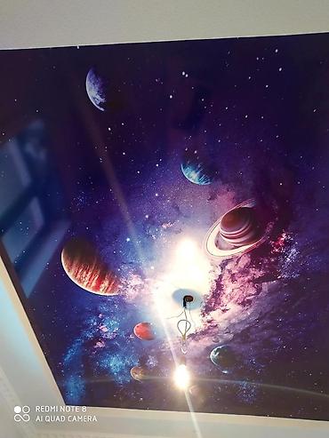 Натяжной потолок: Натяжной потолок Глянцевое, 3D потолки Гарантия — 4