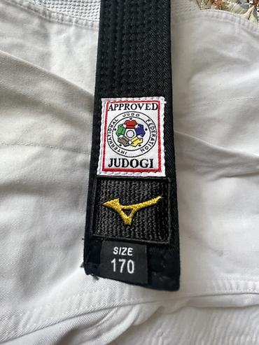 этик: Дзюдоги Mizuno + чёрный пояс (IJF Approved) - Комплект: куртка — 2