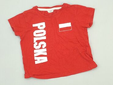 T-shirts: T-shirt, 1.5-2 years, 86-92 cm, condition - Very good