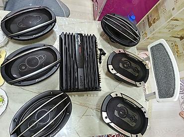 masin maqintafonlari satışı: Avtomobil audio dəsti – Pioneer akustika + Sony gücləndirici — 2