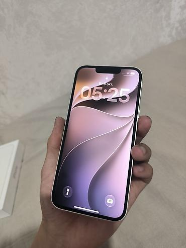 Apple iPhone: IPhone 13, Б/у, 128 ГБ, Белый, Коробка, 84 % — 4