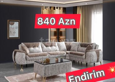 Divan və kreslo dəstləri: Yeni, Künc divan, Divan, Bazalı, Açılan — 6