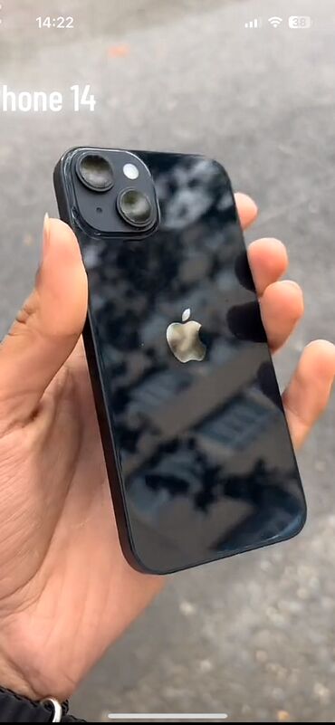 IPhone 14, 128 ГБ, Midnight, Face ID, Беспроводная зарядка