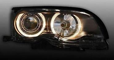 CRNI ANGEL EYES FAROVI BMW SERIJA 3 E46 RESTYLING | Crni tuning