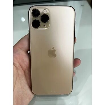 нокиа телефон: IPhone 11 Pro, Колдонулган, 256 ГБ, Алтын, Каптама, Кабель, Куту, 78 %